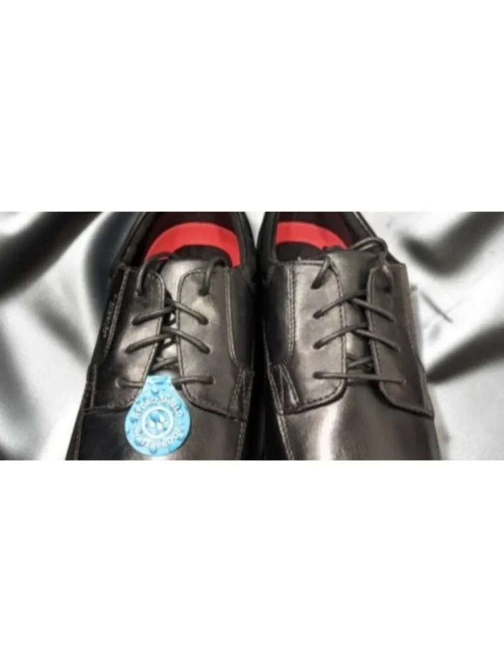 Rockport Men's Margin Oxford Black Leather Lace Up Shoes Size 10.5 NEW NO BOX